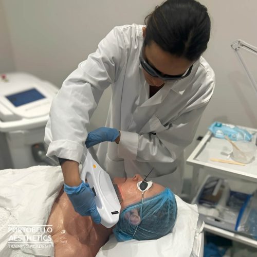 Level 4 laser hair removal training session London