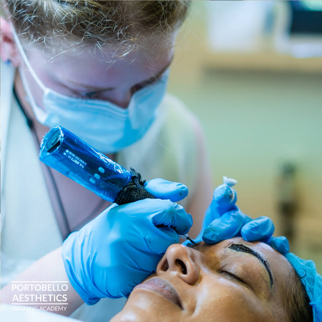 Level 4 micropigmentation semi-permanent makeup training London Ladbroke Grove