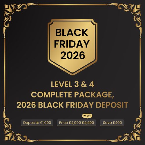 Level 3 & 4 Foundation Package Deposit – Black Friday 2026